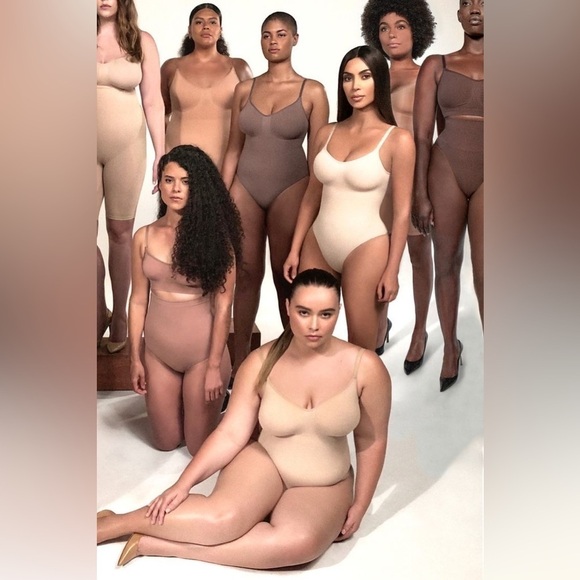 Skims Mock Neck Tank Bone 3X - Picture 6 of 6